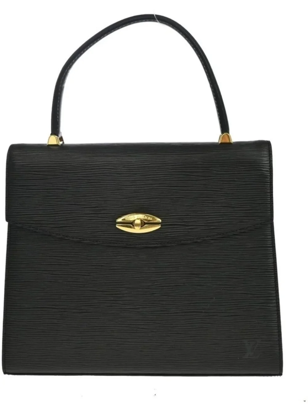 LOUIS VUITTON BROWN EPI MALESHERBES HANDBAG